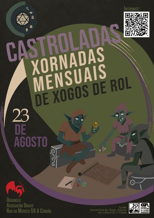 Xornadas Castroladas: xornadas mensuais de xogos de rol