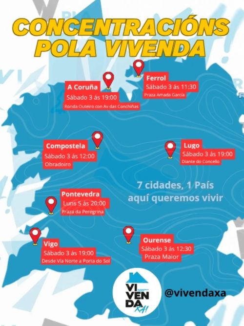 Concentración pola vivenda
