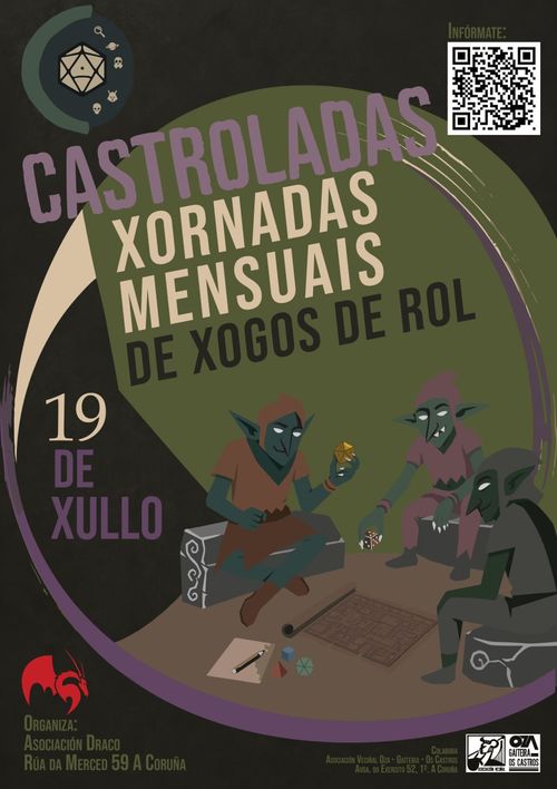 Xornadas Castroladas: xornadas mensuais de xogos de rol